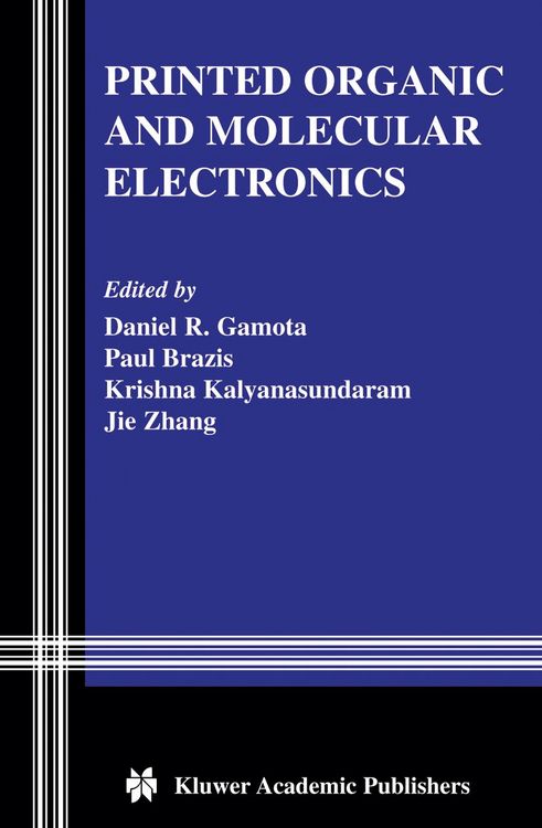 Produktbild: Printed Organic and Molecular Electronics