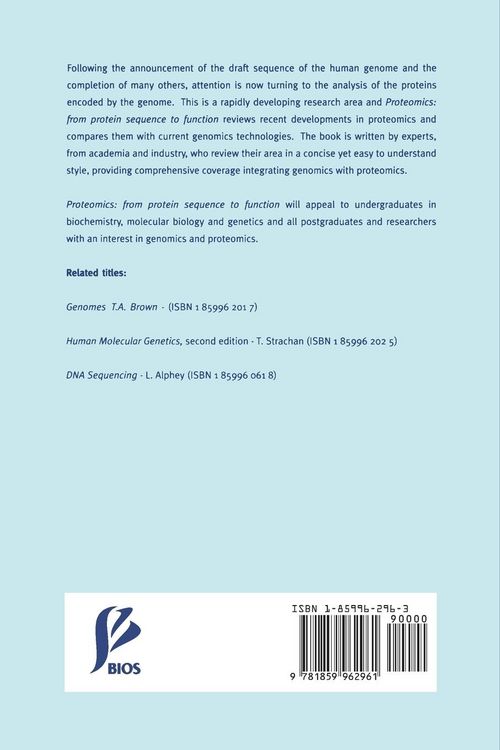 Produktbild: Proteomics