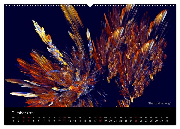 Produktbild: Lichtgedanken (hochwertiger Premium Wandkalender 2026 DIN A2 quer), Kunstdruck in Hochglanz