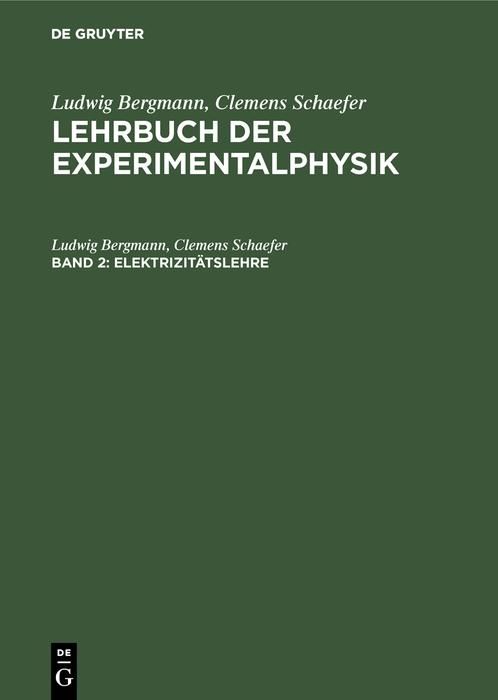 Produktbild: Elektrizit&auml;tslehre