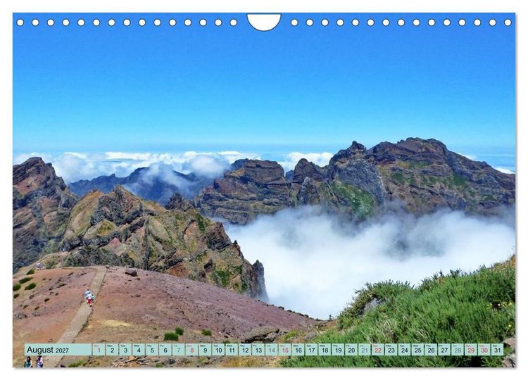 Produktbild: THE ISLAND OF MADEIRA (Wall Calendar 2027 DIN A4 landscape), CALVENDO 12 Month Wall Calendar