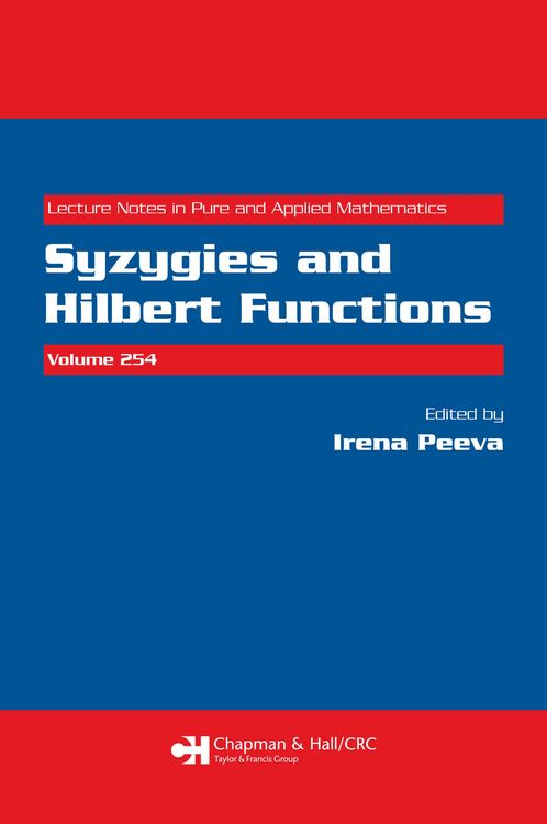Produktbild: Syzygies and Hilbert Functions
