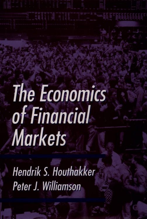 Produktbild: The Economics of Financial Markets