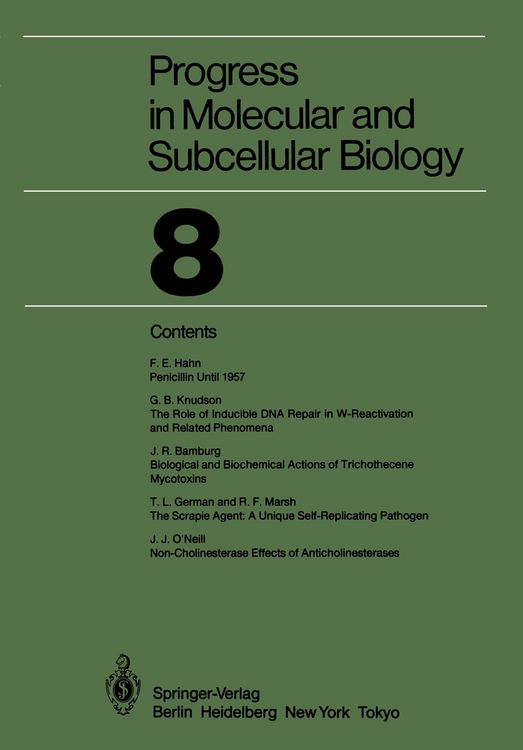 Produktbild: Progress in Molecular and Subcellular Biology