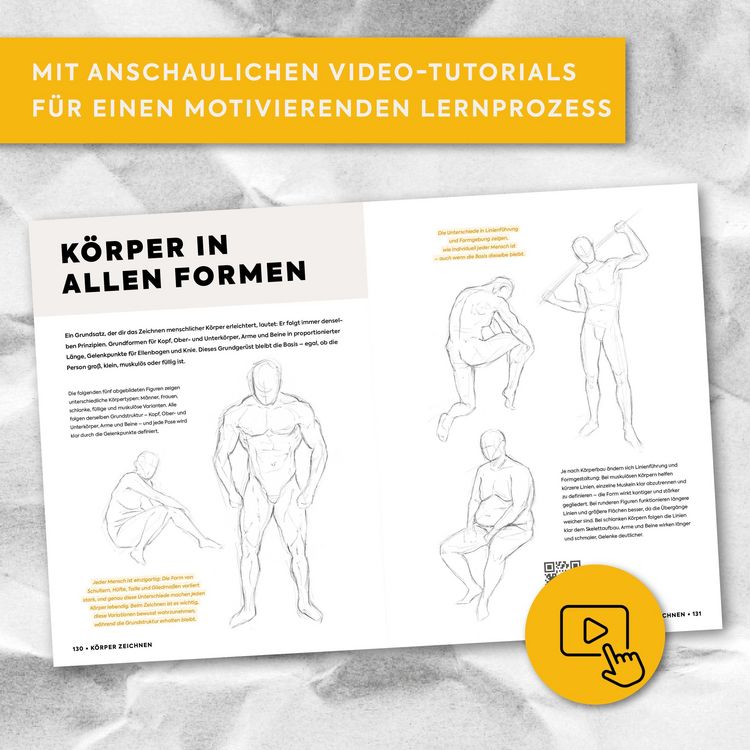 Produktbild: Richtig Zeichnen lernen Menschen