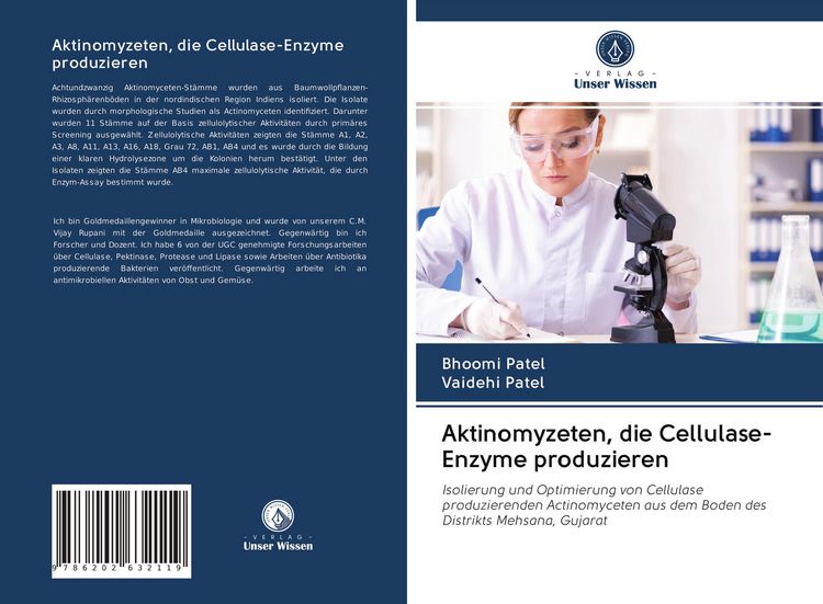 Produktbild: Aktinomyzeten, die Cellulase-Enzyme produzieren