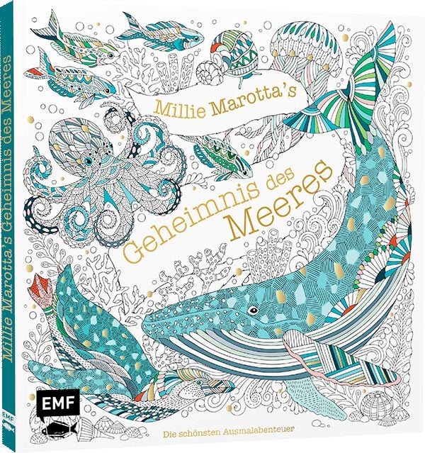 Produktbild: Millie Marotta's Geheimnis des Meeres &ndash; Die sch&ouml;nsten Ausmal-Abenteuer
