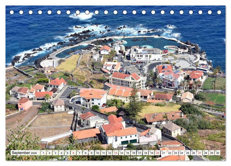 Produktbild: MADEIRA, Trauminsel im Atlantik (Tischkalender 2026 DIN A5 quer), CALVENDO Monatskalender