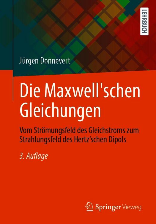 Produktbild: Die Maxwell'schen Gleichungen