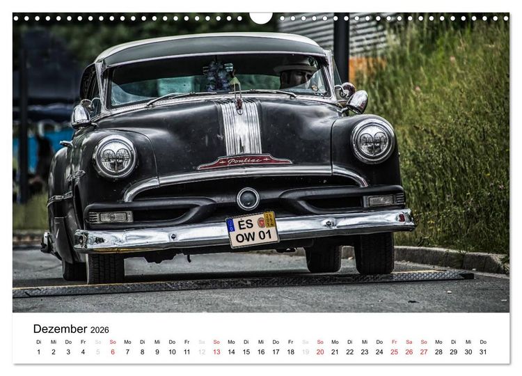 Produktbild: Custom Cars - M&auml;nnertr&auml;ume werden wahr (Wandkalender 2026 DIN A3 quer), CALVENDO Monatskalender