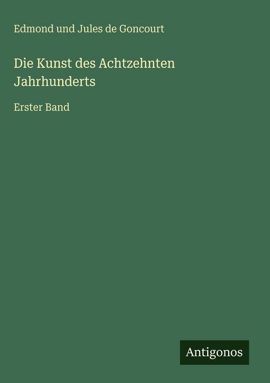 Produktbild: Die Kunst des Achtzehnten Jahrhunderts