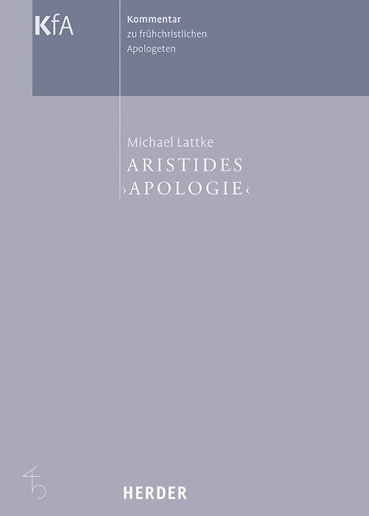 Produktbild: Aristides 'Apologie'