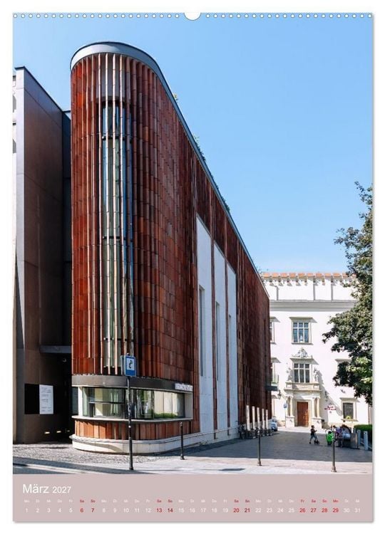 Produktbild: Zeitloses Krakau. Zwischen K&ouml;nigen, Kirchen und Kopfsteinpflaster (hochwertiger Premium Wandkalender 2027 DIN A2 hoch), Kunstdruck in Hochglanz