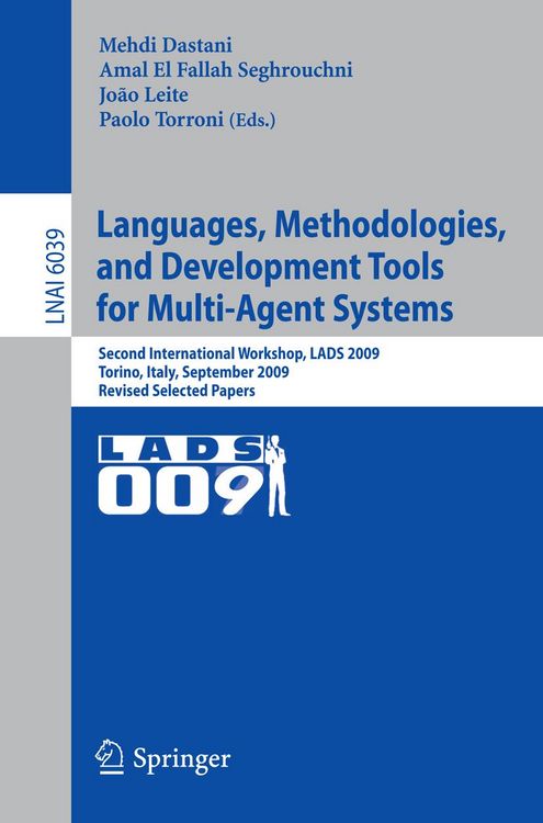 Produktbild: Languages, Methodologies, and Development Tools for Multi-Agent Systems