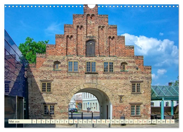 Produktbild: Bezauberndes Flensburg (Wandkalender 2026 DIN A3 quer), CALVENDO Monatskalender
