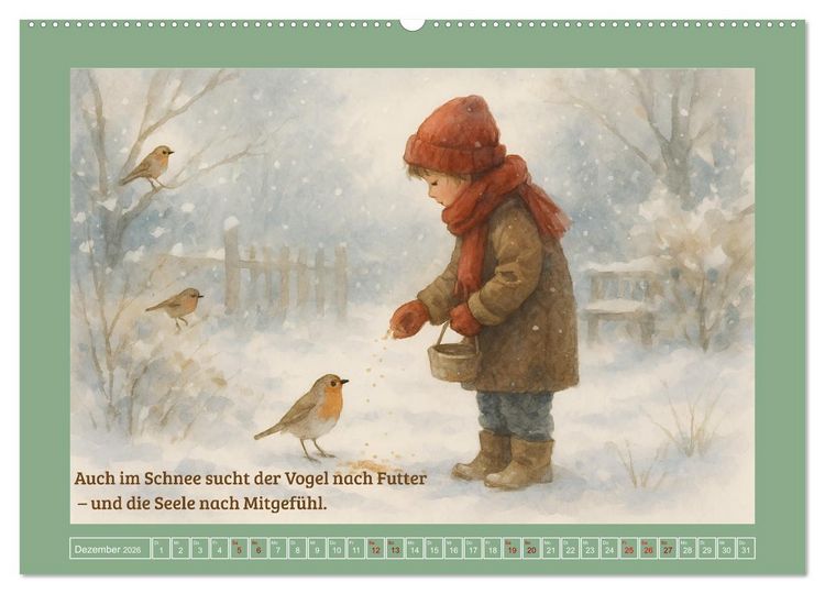 Produktbild: Wenn wir f&uuml;hlen (hochwertiger Premium Wandkalender 2026 DIN A2 quer), Kunstdruck in Hochglanz