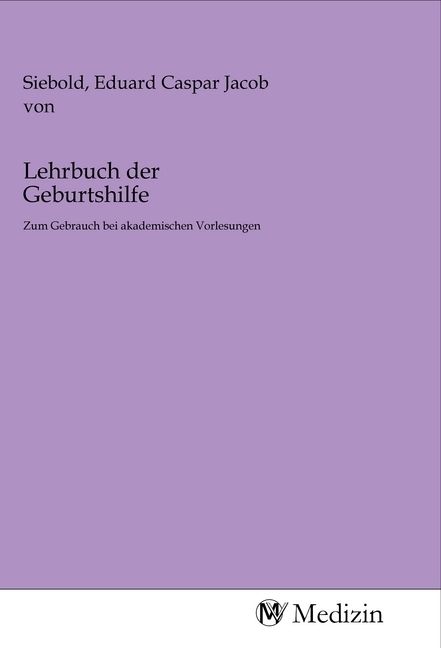 Produktbild: Lehrbuch der Geburtshilfe