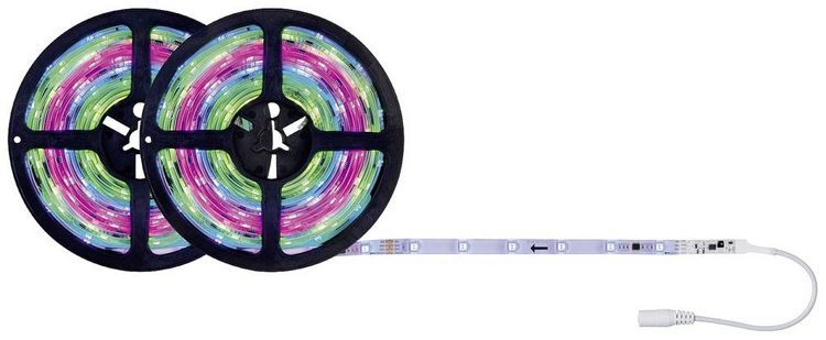 Produktbild: Paulmann FN SimpLED Strip RGB 70515 LED-Streifen mit Stecker 12V 10m RGB 1St.
