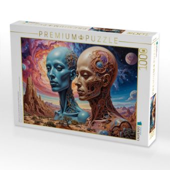 Produktbild: CALVENDO Puzzle Aufbruch: "Lass uns die alten gegen neue Farben tauschen." | 1000 Teile Lege-Gr&ouml;&szlig;e 64x48cm Foto-Puzzle f&uuml;r gl&uuml;ckliche Stunden