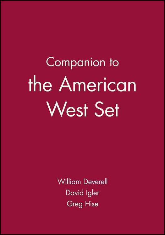 Produktbild: Companion To The Amer West Set