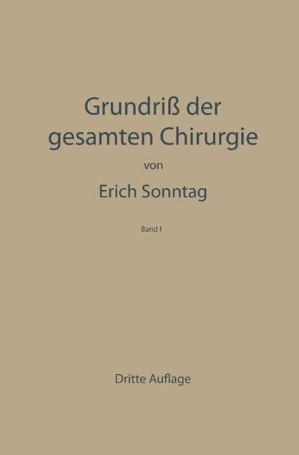 Produktbild: Grundriss der Gesamten Chirurgie