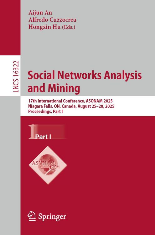 Produktbild: Social Networks Analysis and Mining