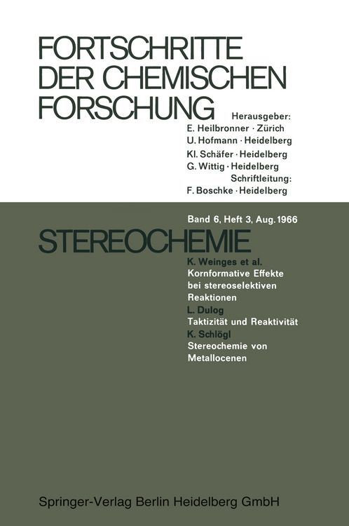 Produktbild: Stereochemie
