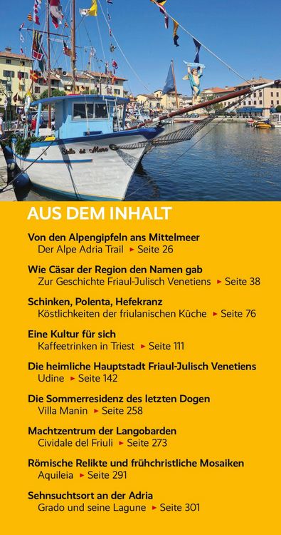 Produktbild: TRESCHER Reisef&uuml;hrer Friaul - Julisch Venetien