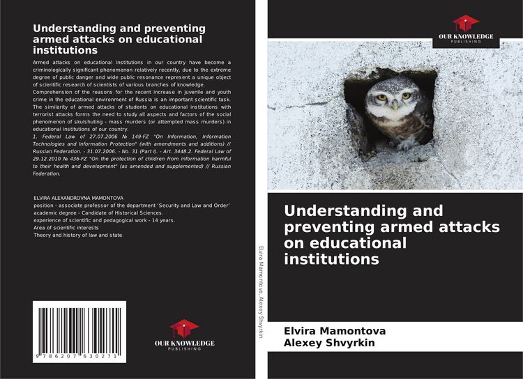 Produktbild: Understanding and preventing armed attacks on educational institutions