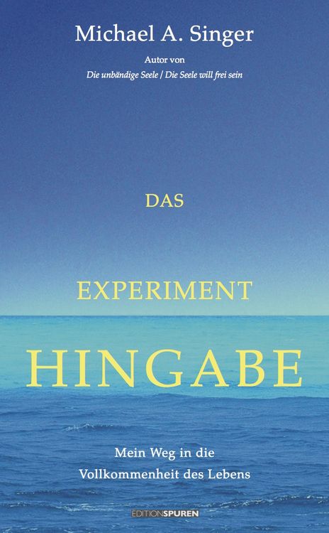 Produktbild: Das Experiment Hingabe