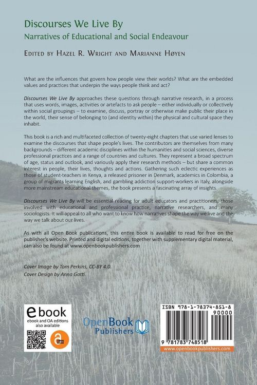 Produktbild: Discourses We Live By