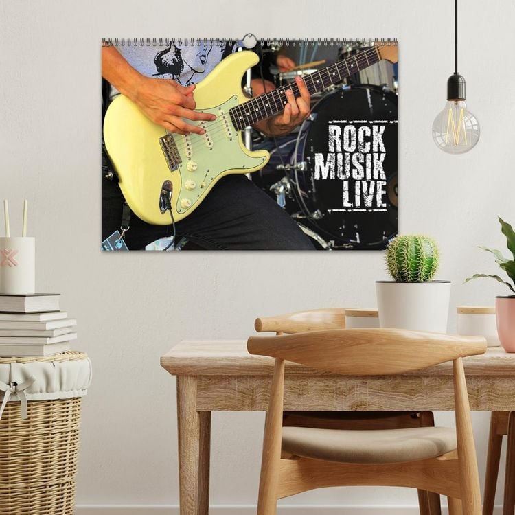 Produktbild: Rockmusik live (Wandkalender 2026 DIN A3 quer), CALVENDO Monatskalender