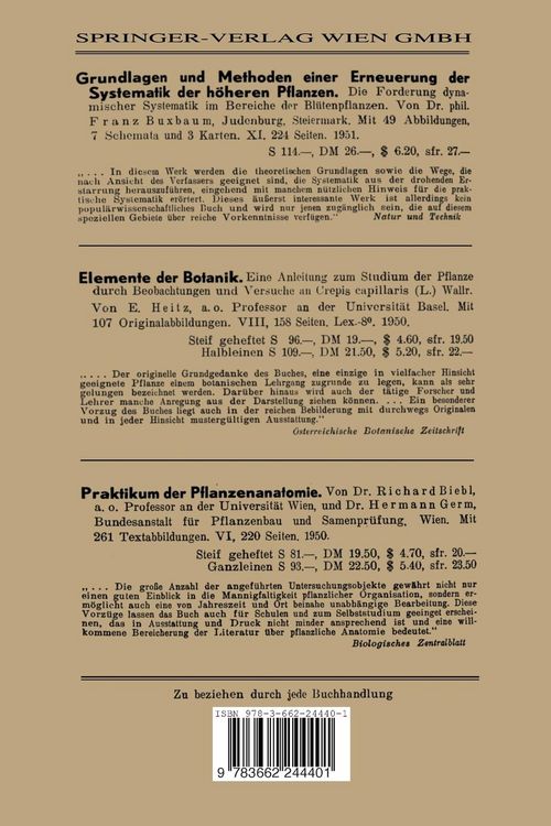 Produktbild: Biographien von Pflanzensippen