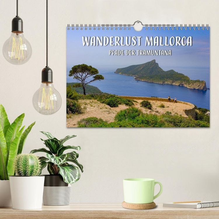 Produktbild: Wanderlust Mallorca - Pfade der Tramuntana (Wandkalender 2027 DIN A4 quer), CALVENDO Monatskalender