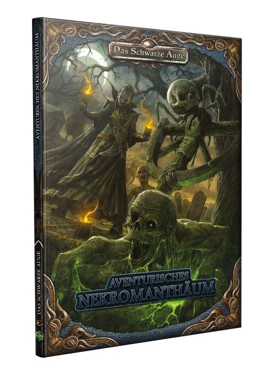 Produktbild: DSA5 - Aventurisches Nekromanth&auml;um (Hardcover)