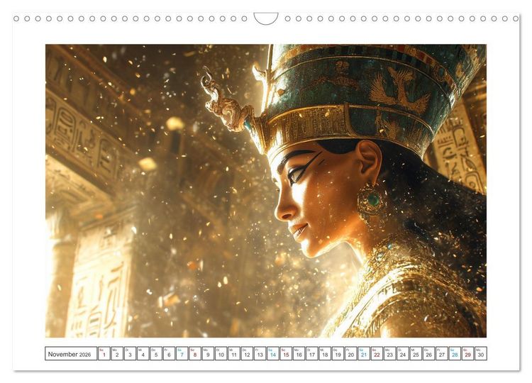 Produktbild: Die G&ouml;tter des Nils (Wandkalender 2026 DIN A3 quer), CALVENDO Monatskalender