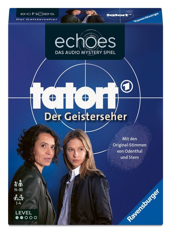 Produktbild: echoes Tatort: Der Geisterseher &ndash; H&ouml;rspiel trifft Gesellschaftsspiel ab 14 Jahren
