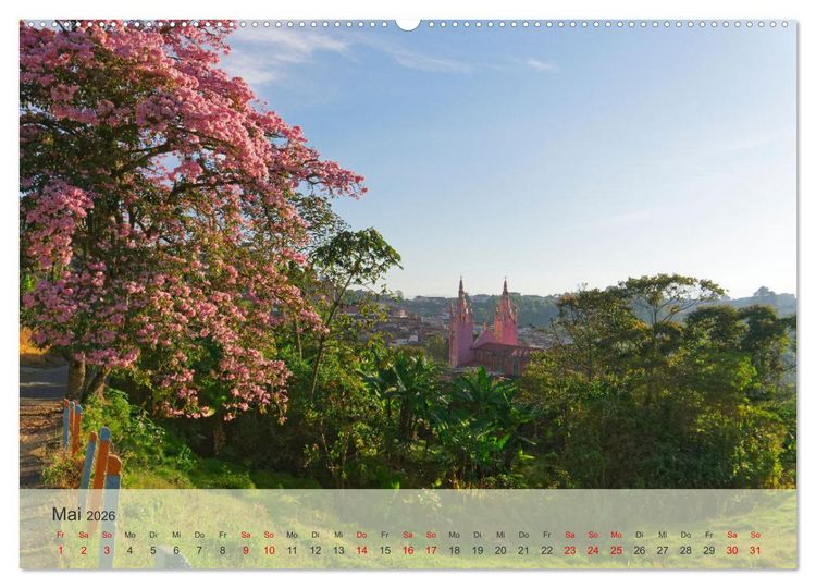 Produktbild: BEKANNTES UND UNBEKANNTES KOLUMBIEN (Wandkalender 2026 DIN A2 quer), CALVENDO Monatskalender