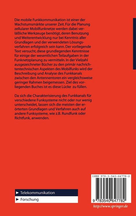 Produktbild: Planungsmethoden f&uuml;r die Mobilkommunikation