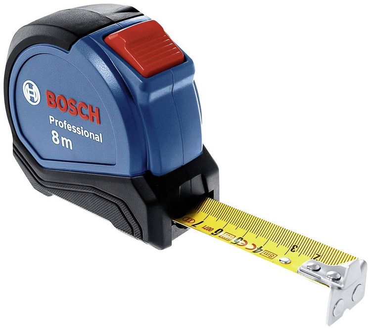 Produktbild: Bosch Professional Massband 8m Autolock 1.600.A01.V3S Ma&szlig;band 8m Nylon, Kunststoff