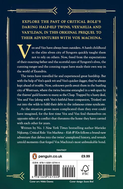 Produktbild: Critical Role: Vox Machina - Kith & Kin