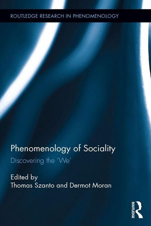 Produktbild: Phenomenology of Sociality