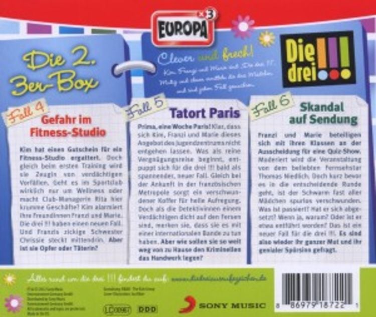 Die drei !!! Box 02. Folgen 04 - 06 (drei Ausrufezeichen)