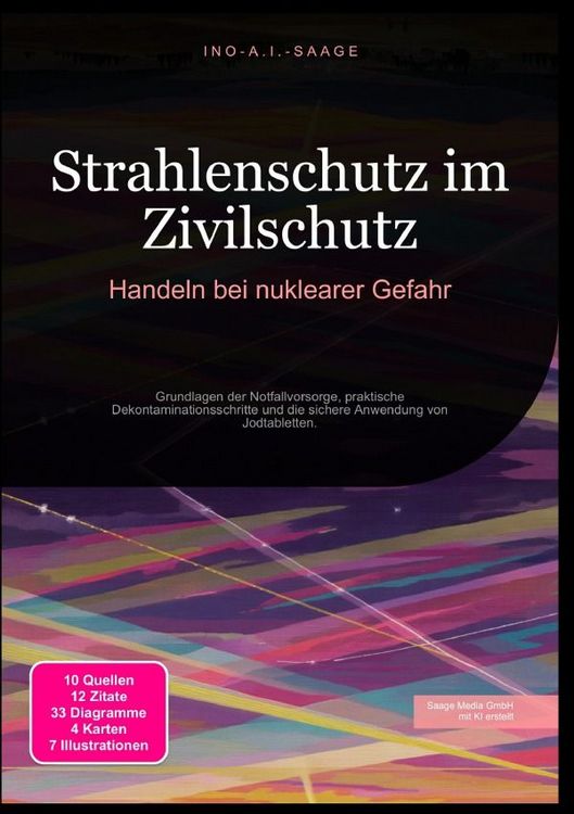 Produktbild: Strahlenschutz im Zivilschutz: Handeln bei nuklearer Gefahr