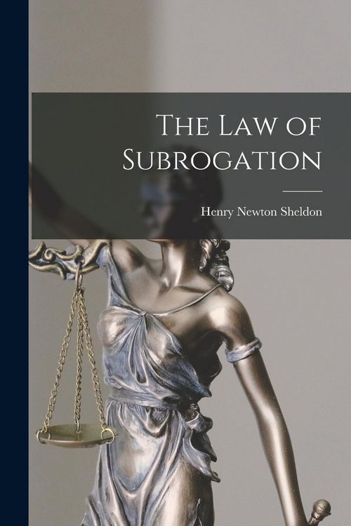 Produktbild: The Law of Subrogation
