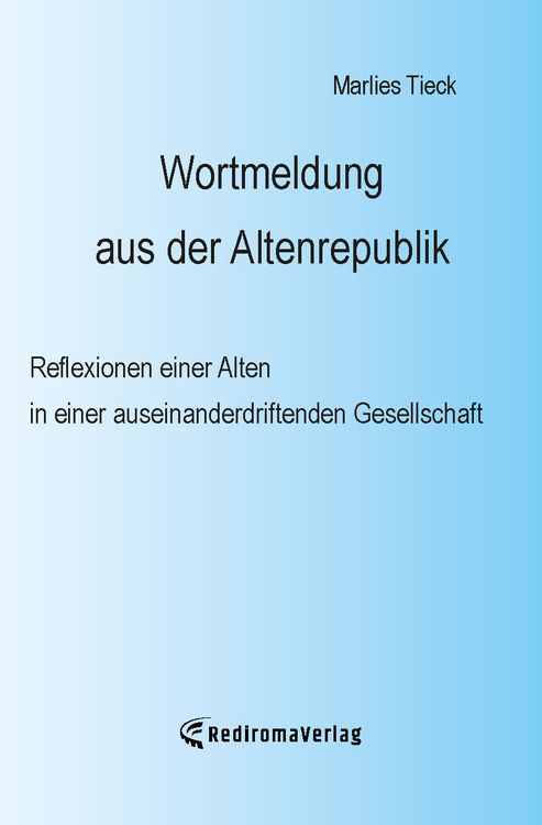 Produktbild: Wortmeldung aus der Altenrepublik