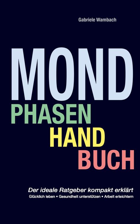 Produktbild: Mondphasenhandbuch
