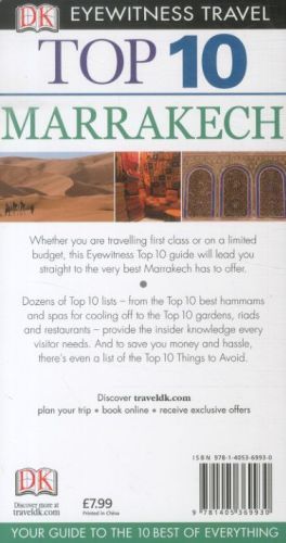 Produktbild: Eyewitness Top 10 Travel Guide: Marrakech