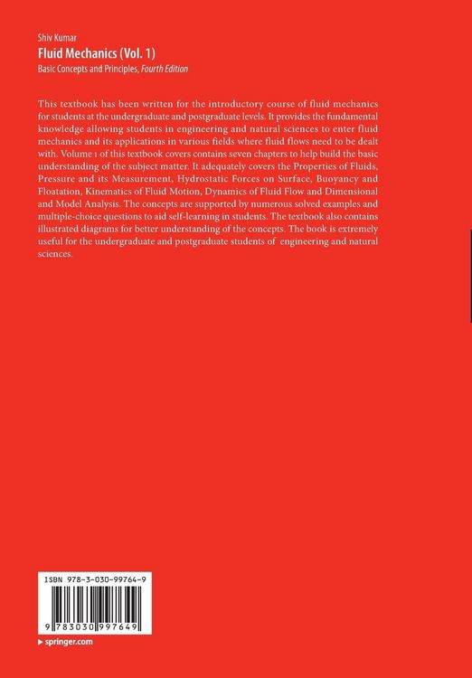 Produktbild: Fluid Mechanics (Vol. 1)