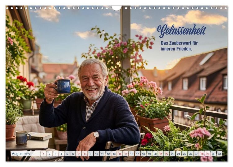 Produktbild: Rentnergl&uuml;ck (Wandkalender 2027 DIN A3 quer), CALVENDO Monatskalender
